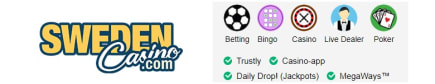 Dagliga jackpottar och freespins på nya SwedenCasino