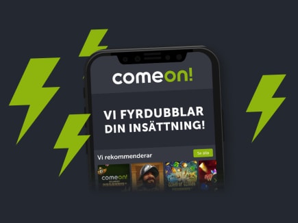 Casumo och ComeOn! toppar bland dagens nya bonusar