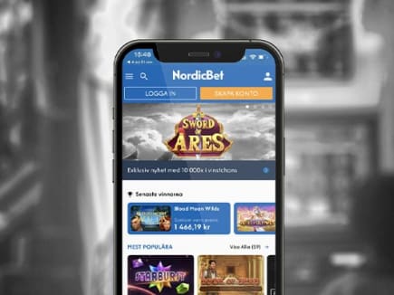 Uppfräschad design, app och annat nytt i NordicBet Casino