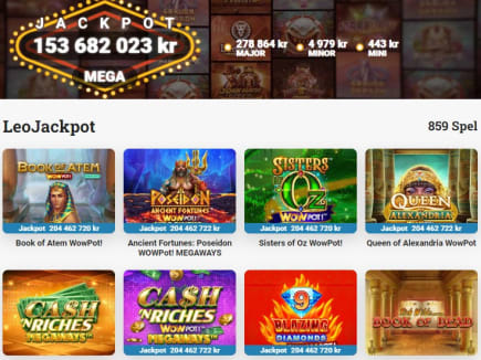 Speltips: Två Mega-jackpottar på samma spinn hos LeoVegas