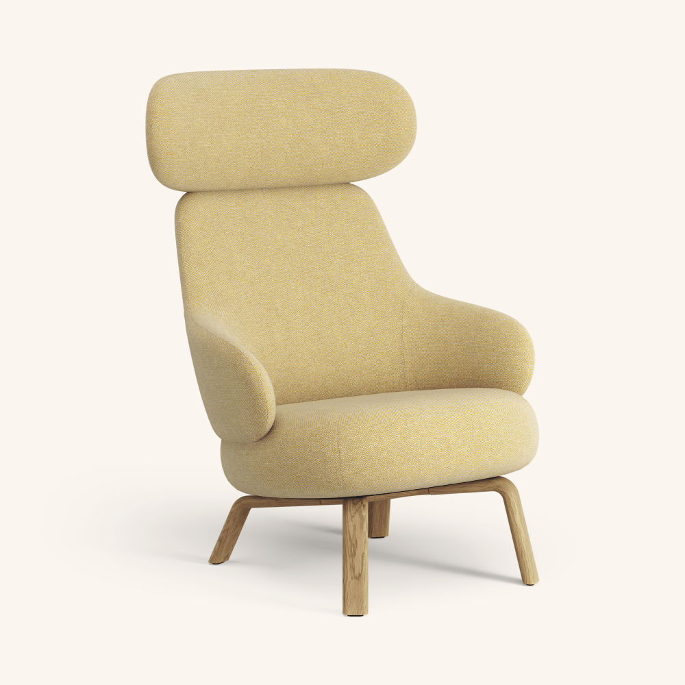 Swedese Pillo easy chair high back