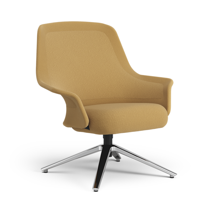 Mandy fåtölj med kryssfot