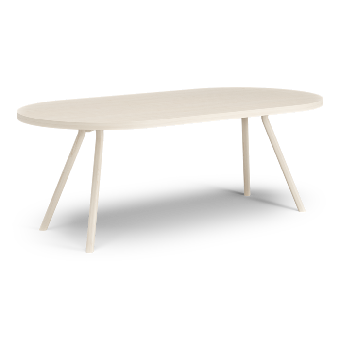 Bespoke Angle oval 200 x 100 höjd 72 cm