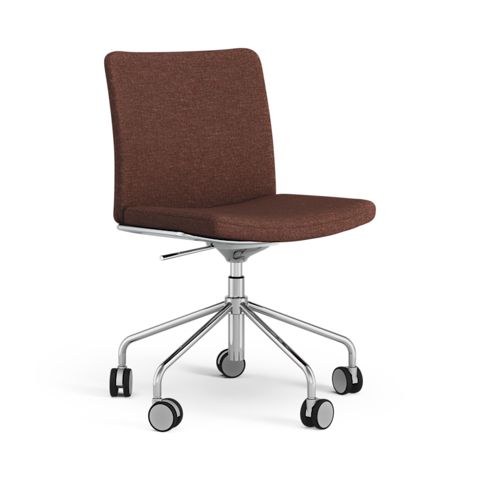 Stella conference chair, without armrests, adjustable height