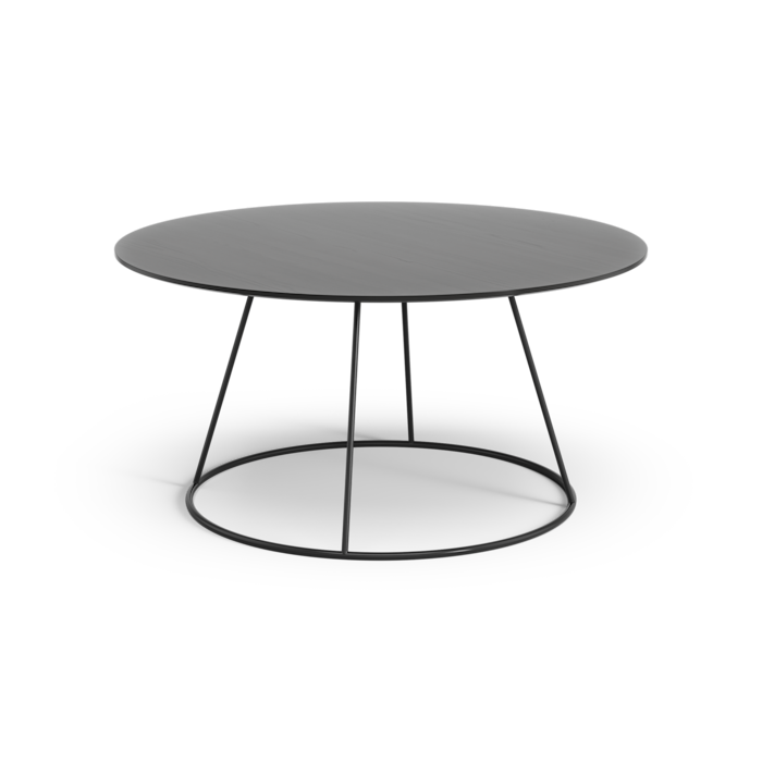 Breeze table with flat top diameter 80 cm height 41 cm