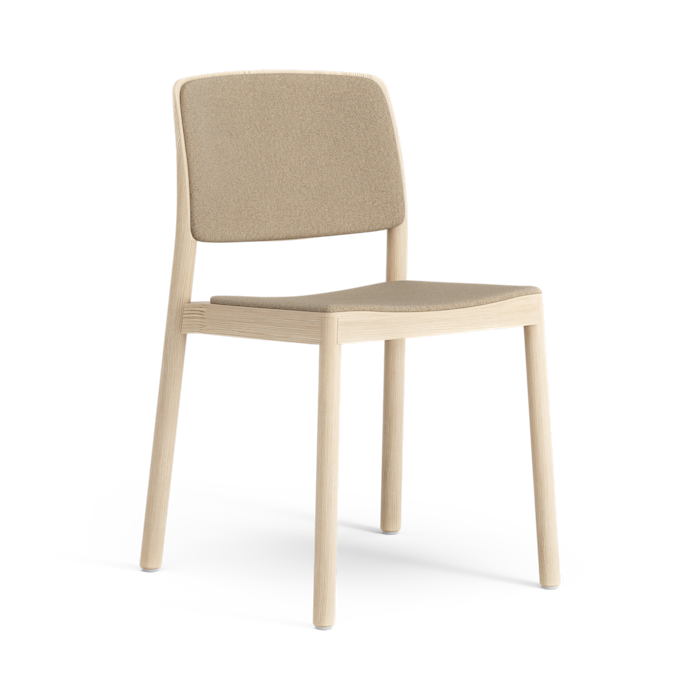 Grace stol med klädd sits och rygg