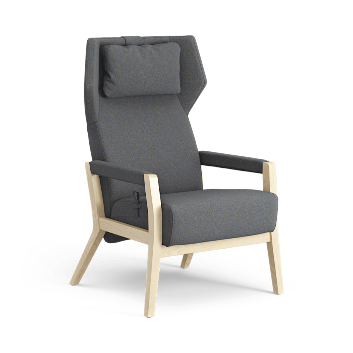 Select wood easy chair