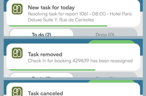 Push Notifications for Today's Tasks