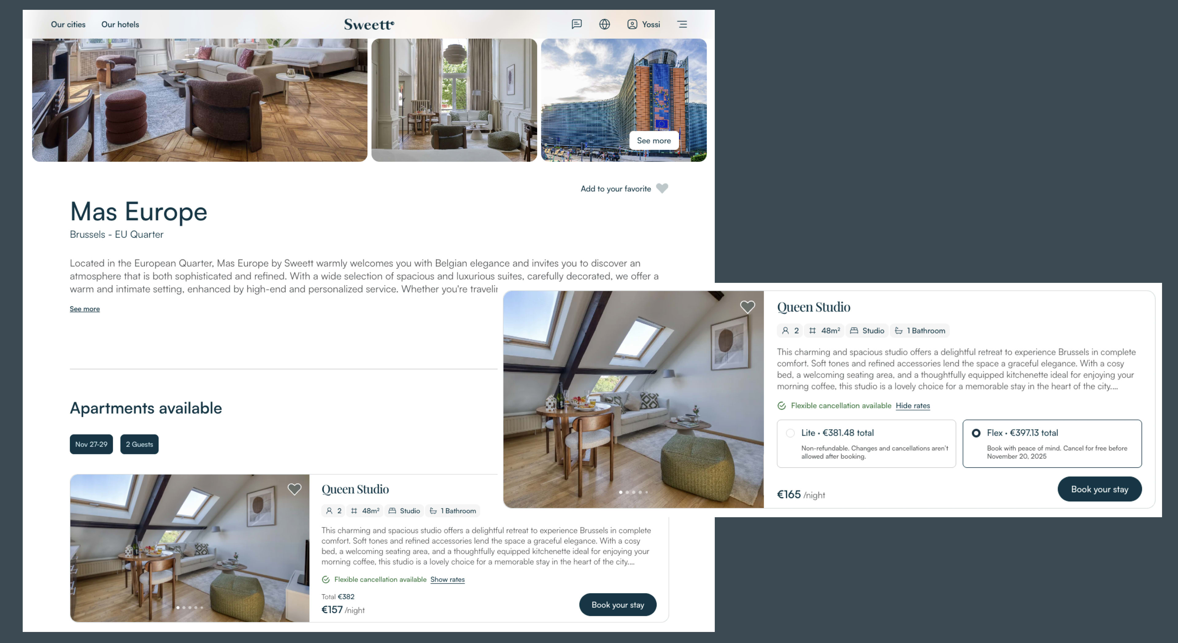 Early Display of Cancellation Policies