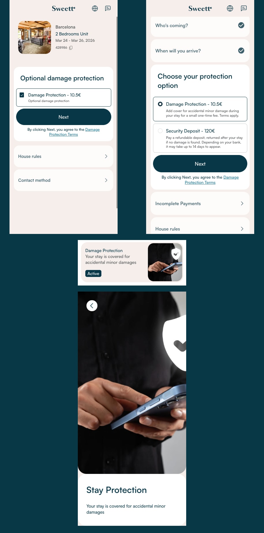 Damage Protection as Alternative to Deposit