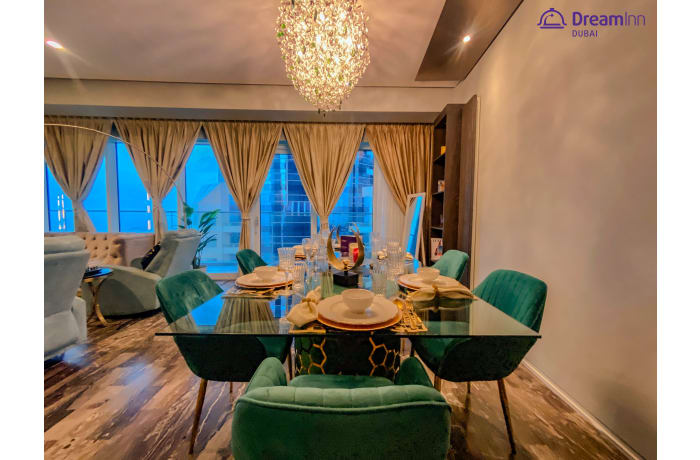 Apartment in 2BR Damac Heights With Sea View & Balcony, Dubai Marina - 4