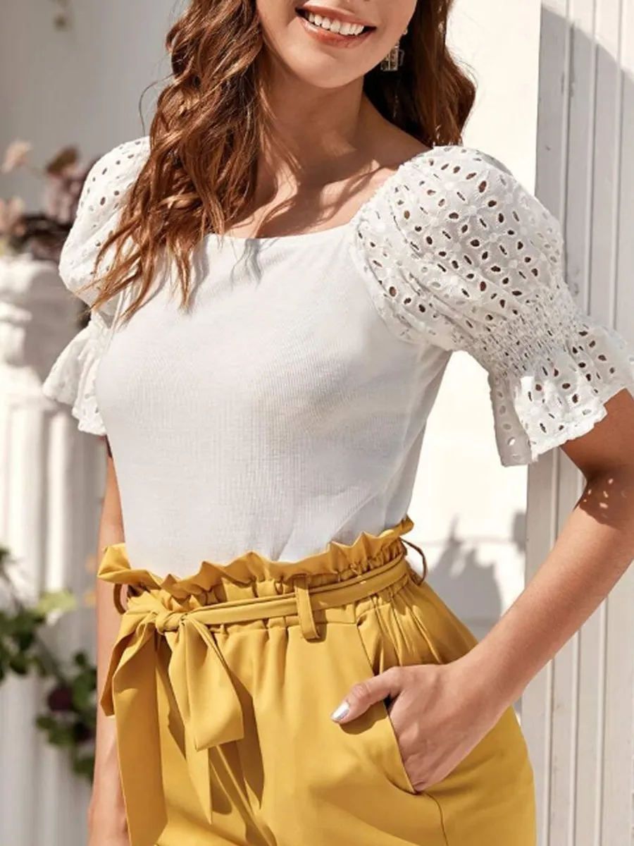 Patchwork Pullover T-shirt