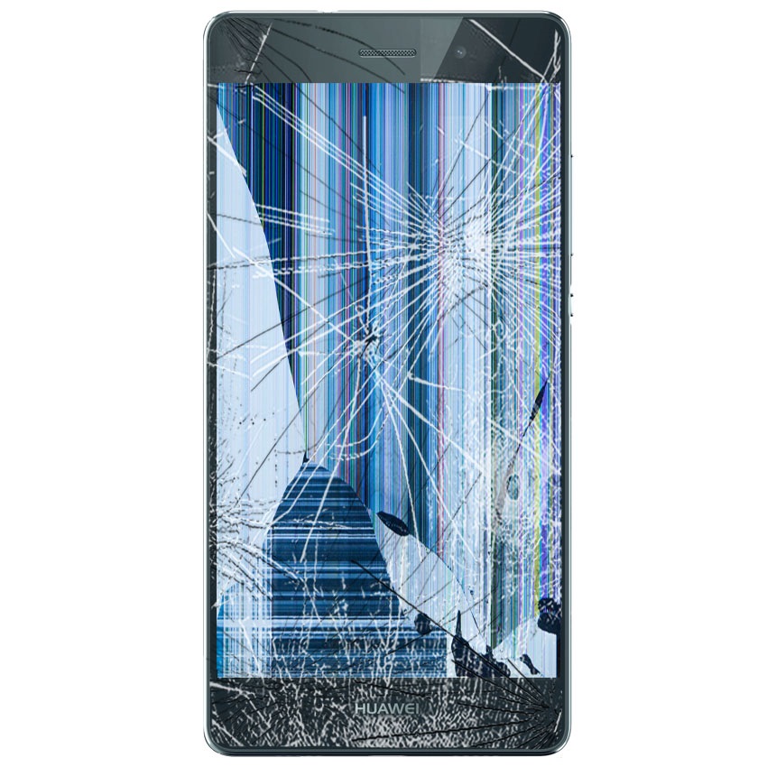 Cracked Huawei screen