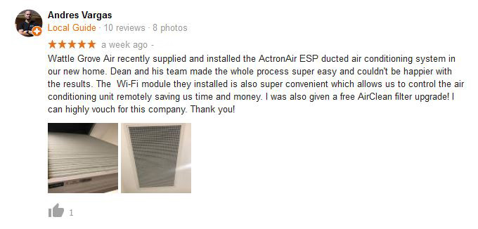 AirClean Testimonial
