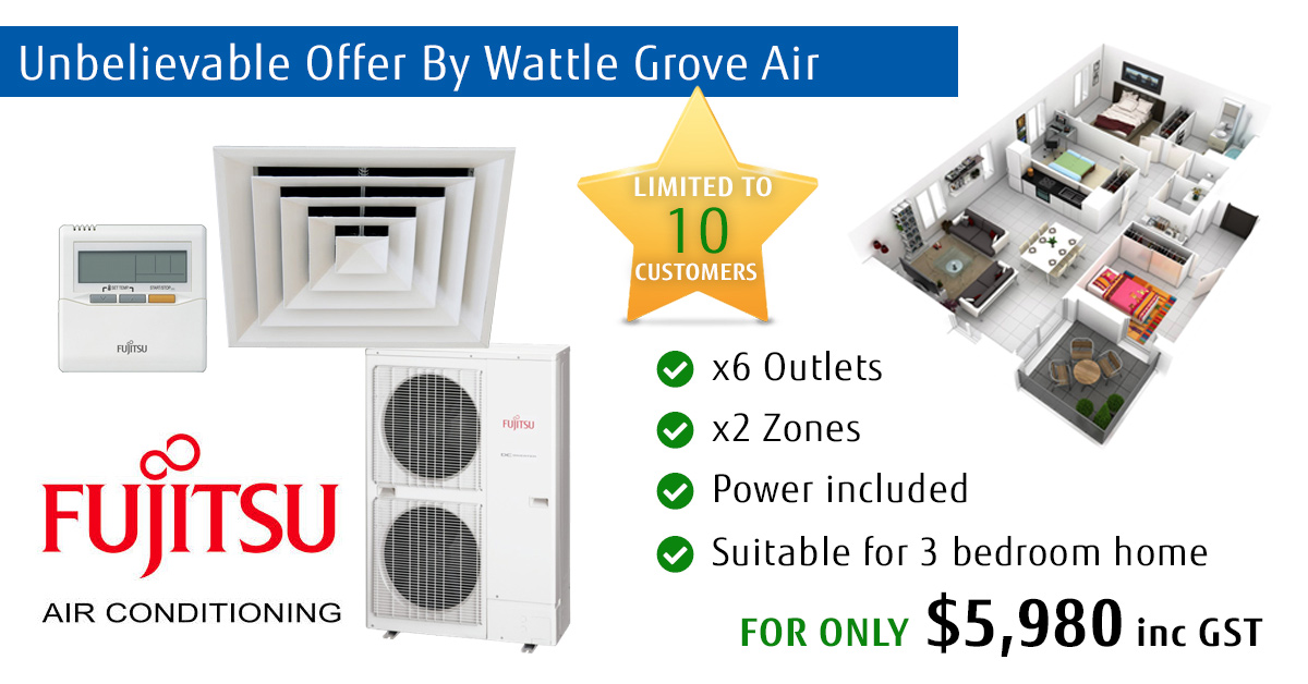 Fujitsu Air Conditioning Promotion 2019