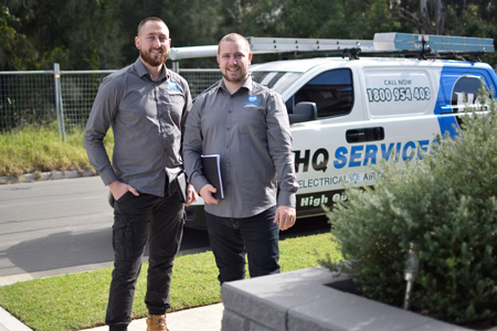 HQ Services Business Owners Jake and Luke