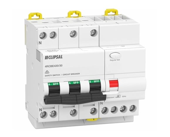 Clipsal safety switch 3 phase
