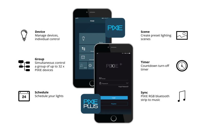 PIXIE smart home app