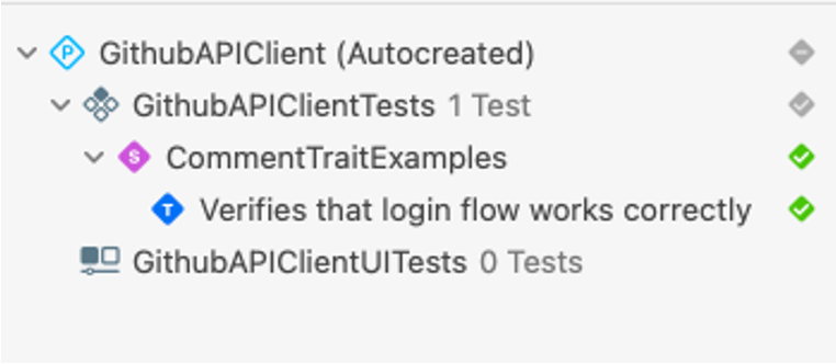 Customized Test name example