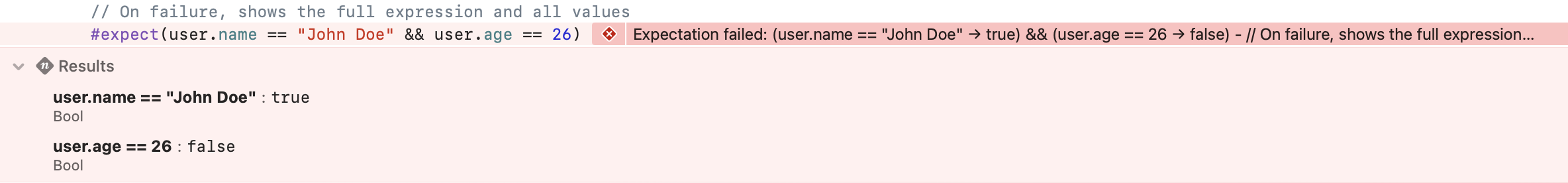 Detailed Error Message