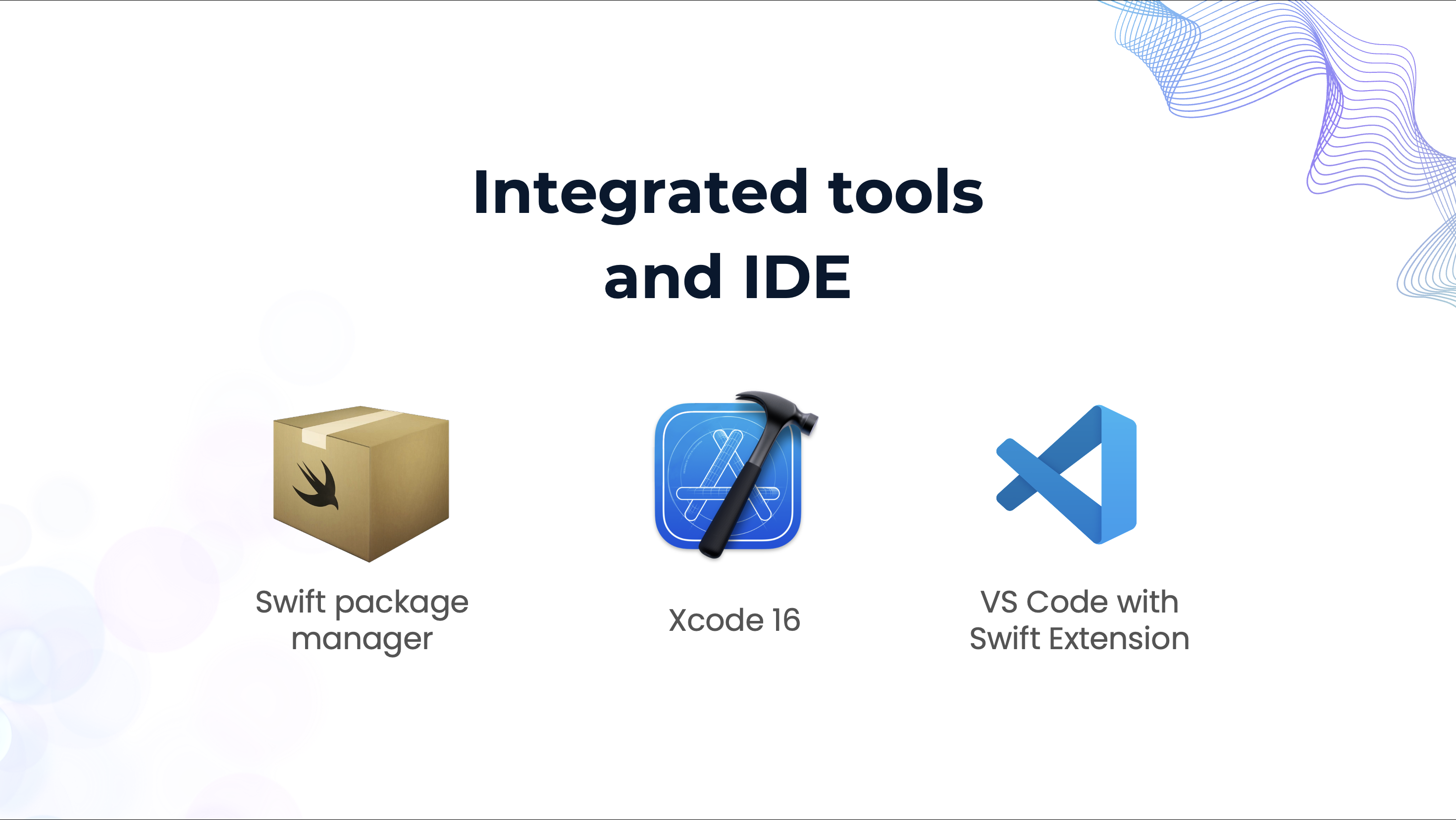 Tools and IDE
