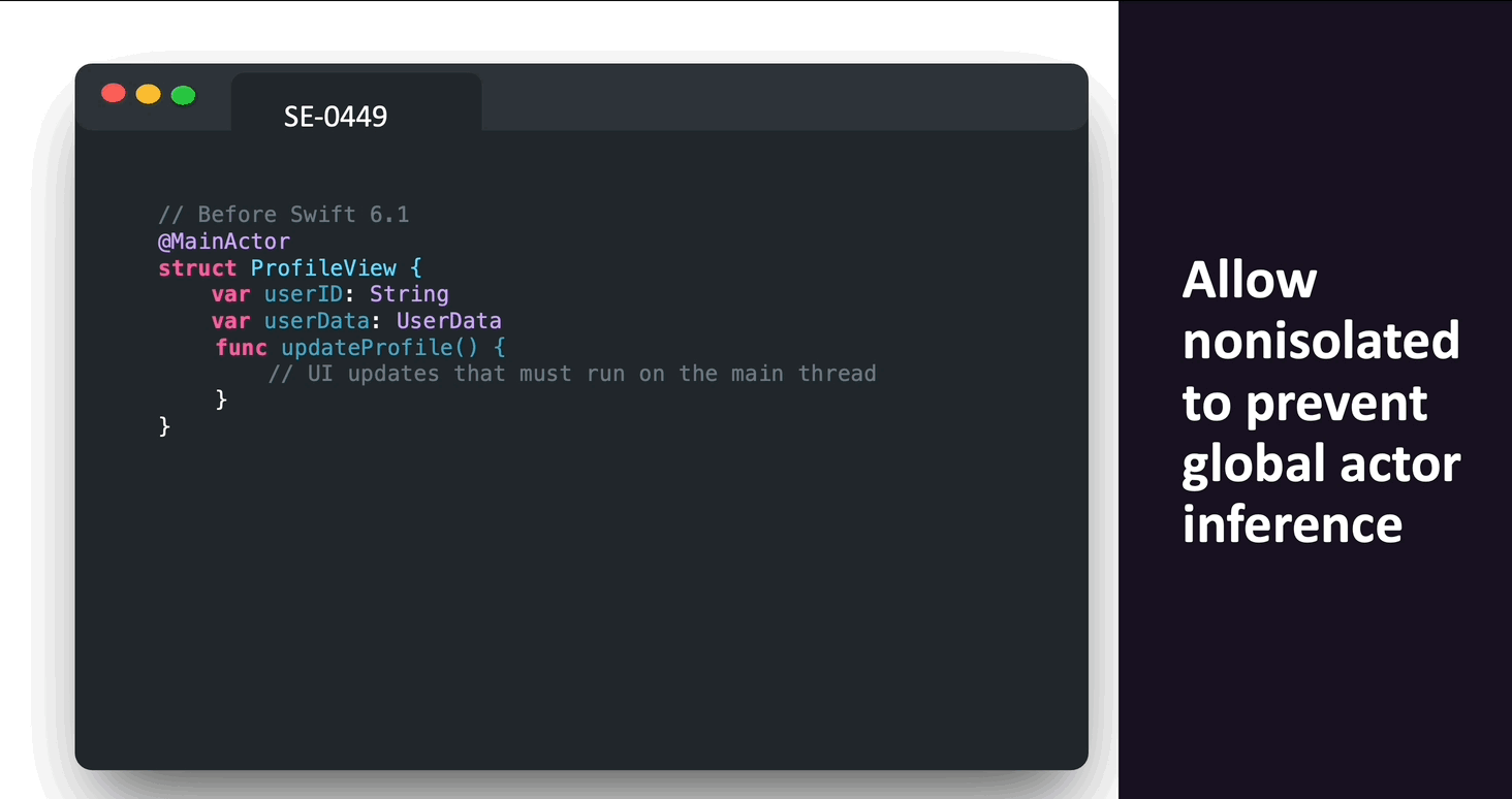 SE-0449 - Before and After Swift 6.1