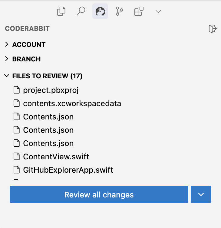 CodeRabbit code review in Cursor/VS Code IDE