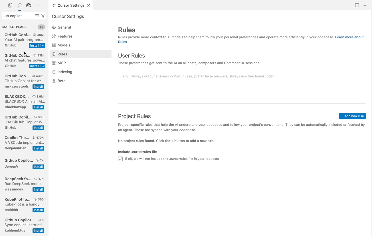 GitHub Copilot Installation