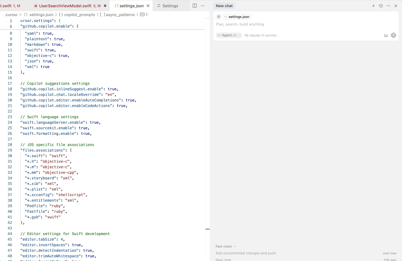 Configuration File - GitHub Copilot