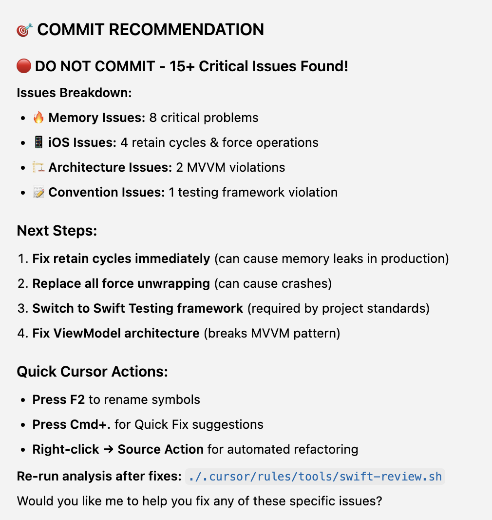 Commit Recommendation