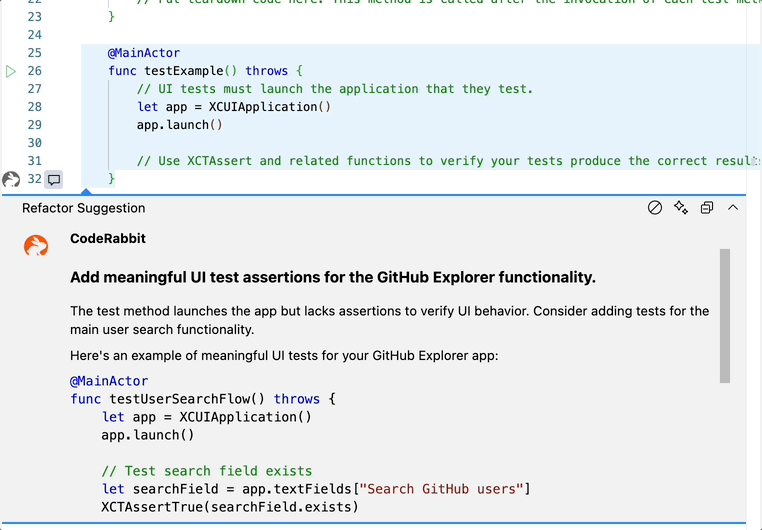Meaningful UI Test Assertions 