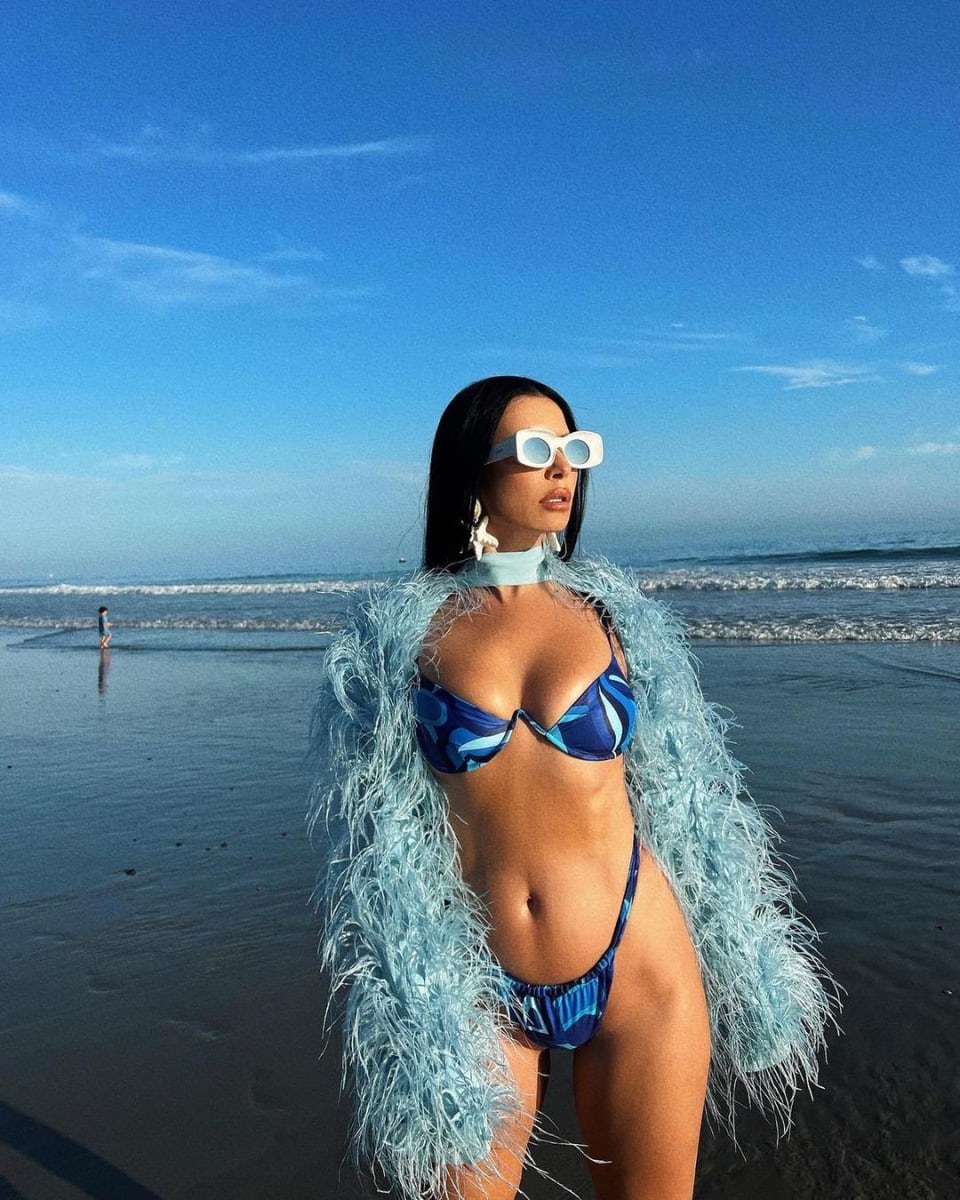 Aureta - Blue Geo Bikini by Same