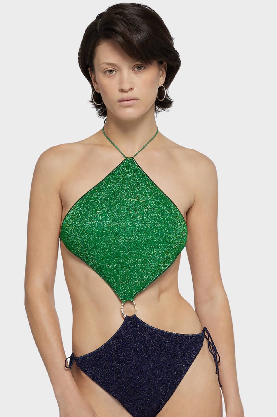 Lumière O Gem Bicolor Diamond Maillot