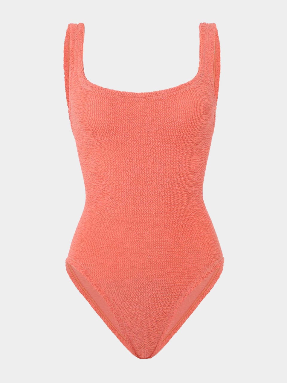 Square Neck Swim - Metallic Coral-32YG