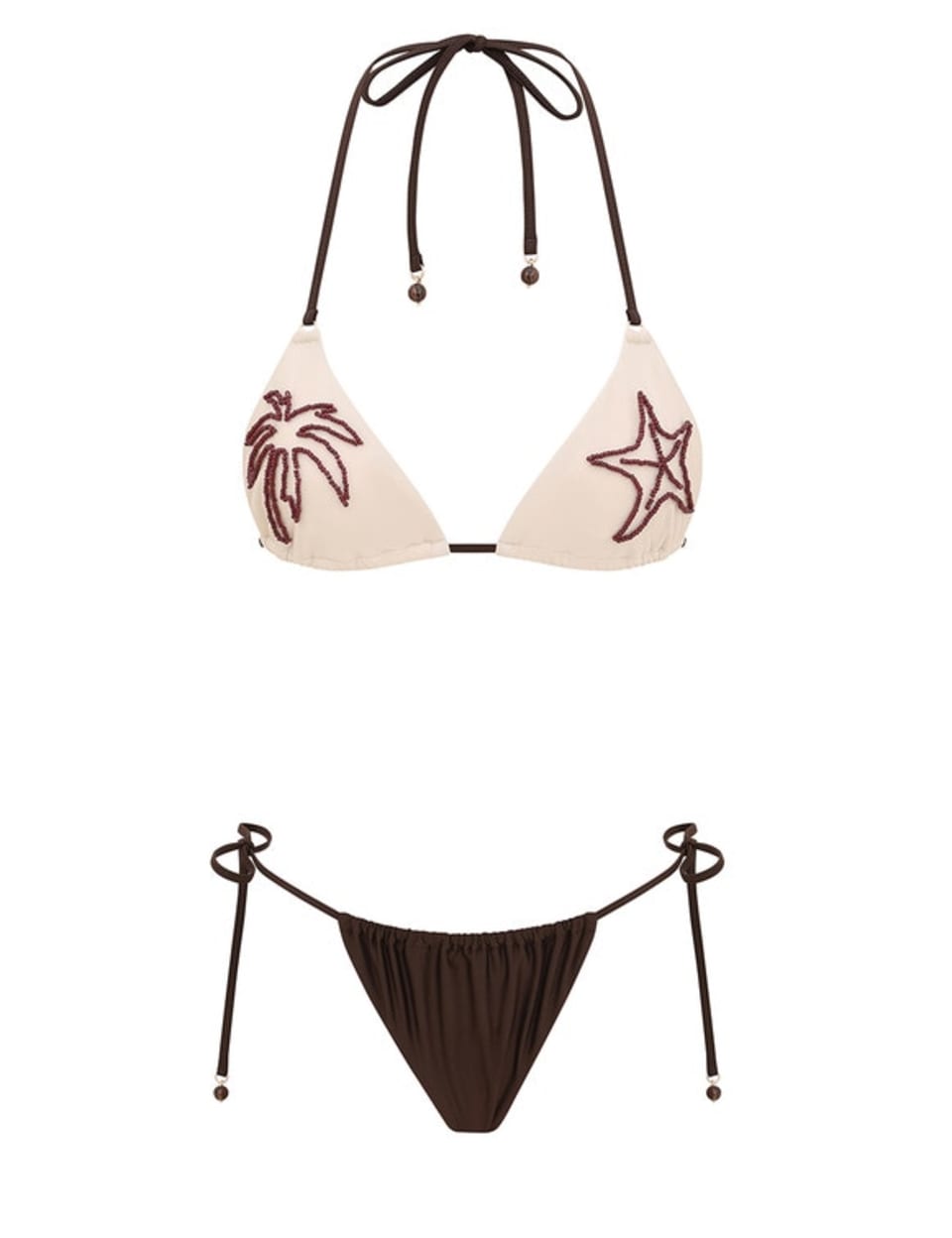 Mahon Beaded Detail Bikini - Spliced-35GC