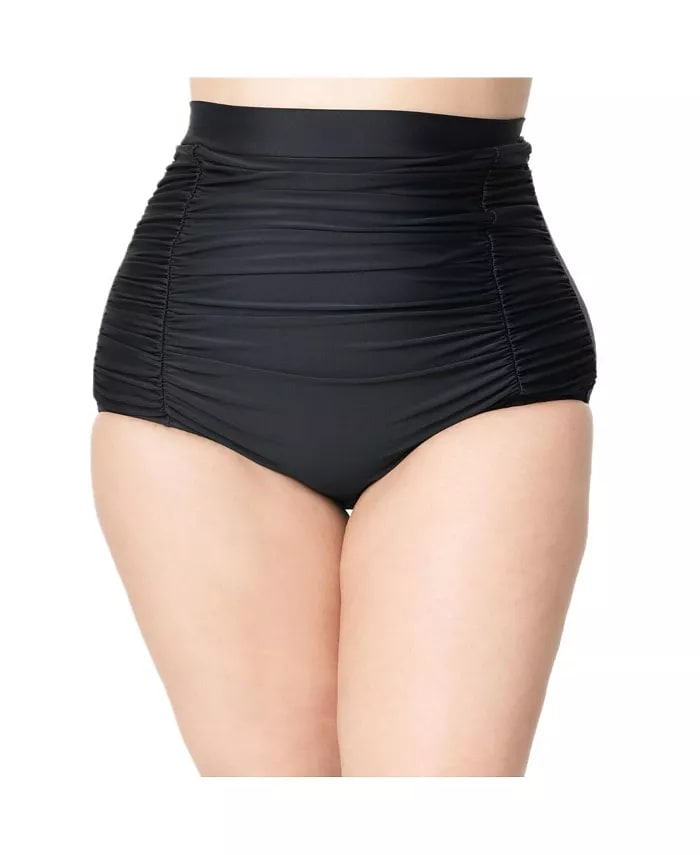 Plus Size Monroe High Waist Bikini Bottom