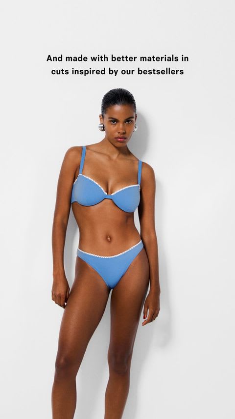 Blue Swimwear by Reformation