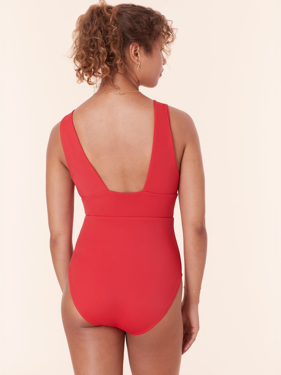 The Mykonos One Piece - Cherry Red by Andie Swimwear