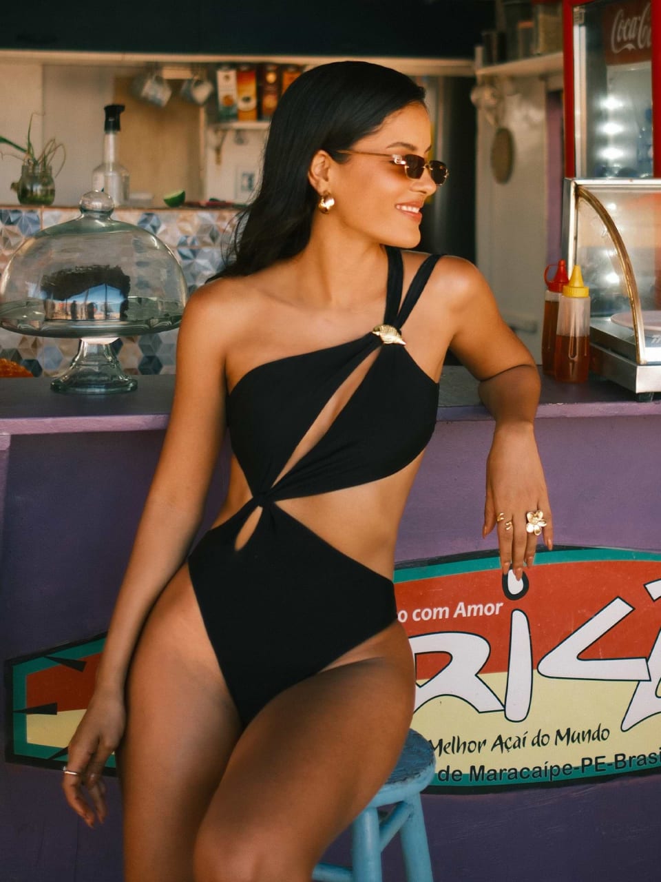 X Lexi Rivera On My Feed Monokini Swimsuit-5542