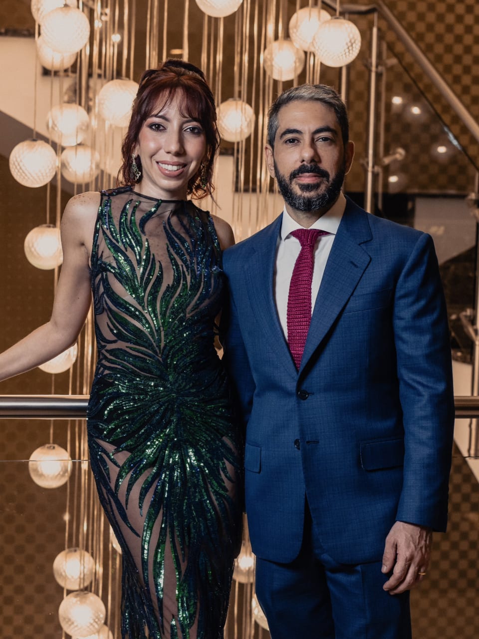 Zhandra Mattioli and her husband Ed