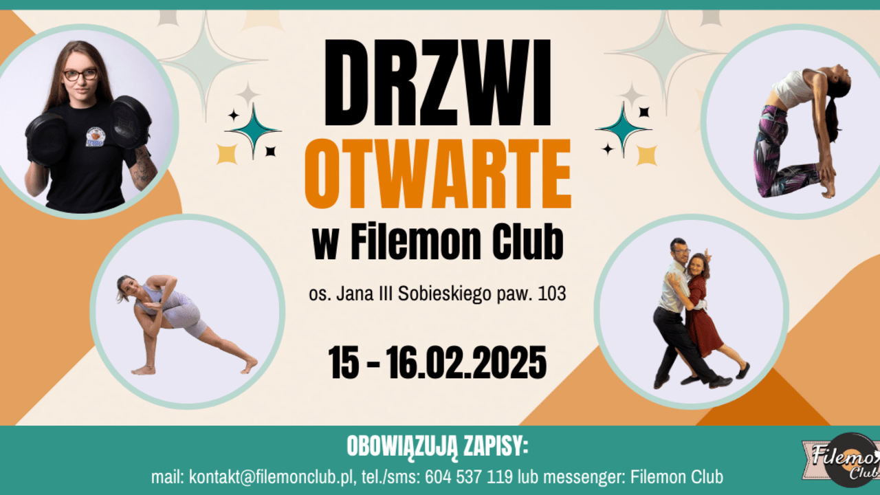 image of Drzwi Otwarte w Filemon Club!