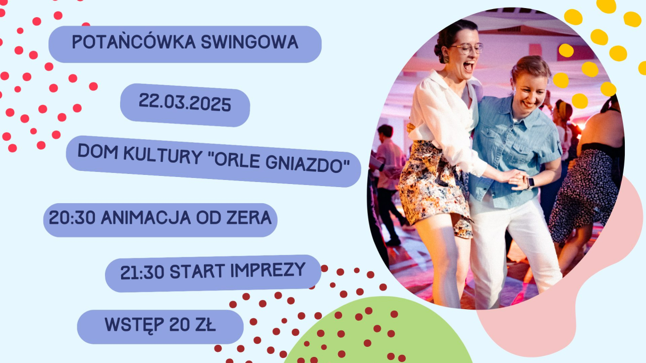 image of Potańcówka swingowa w Domu Kultury "Orle Gniazdo"