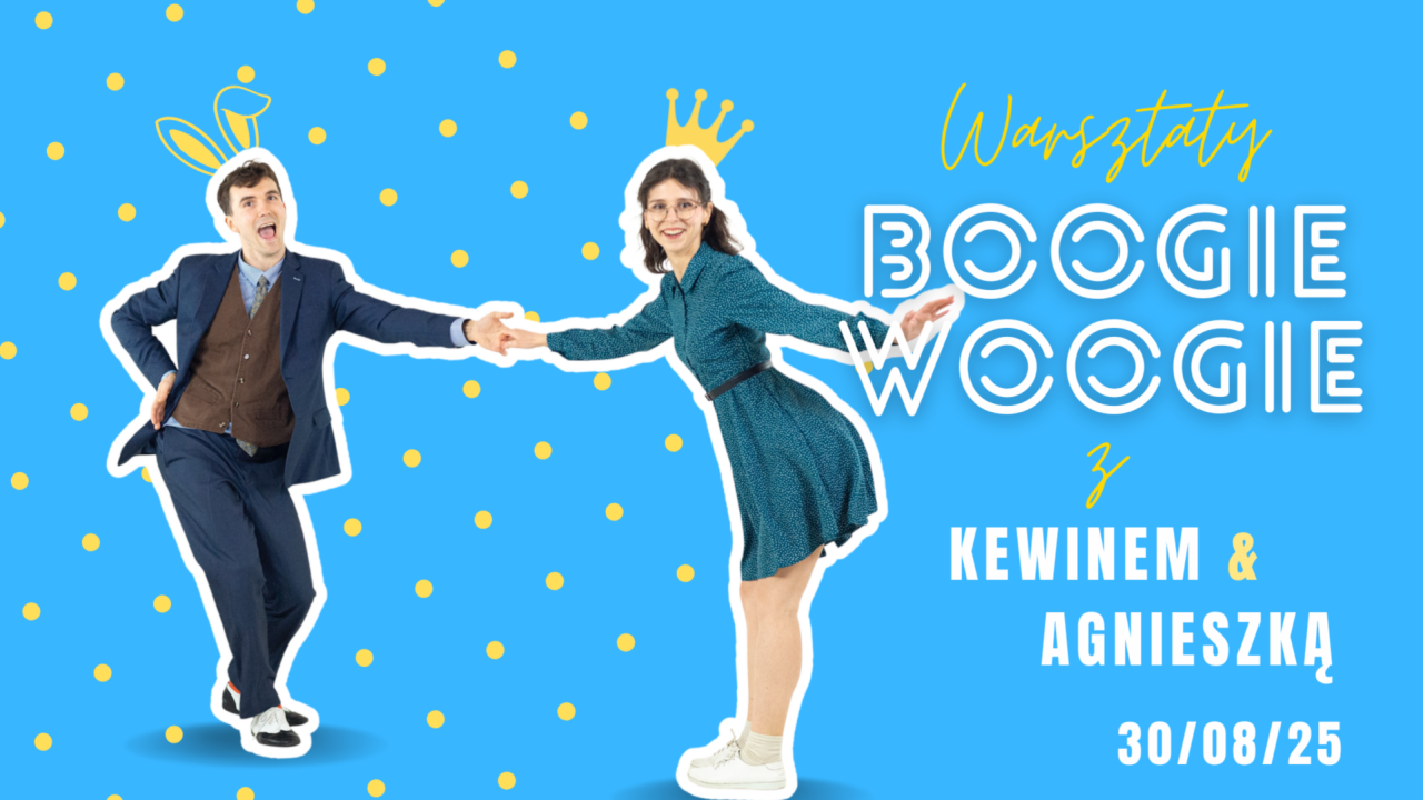 image of Warsztaty boogie-woogie z Kewinem & Agnieszką ✨ w RDS! 30.08.2025