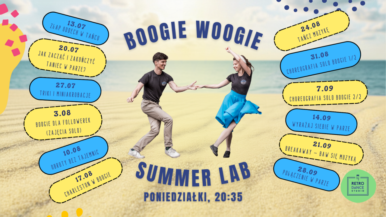 image of Boogie Woogie Summer Lab w RDs 🎉🤩- poziom OPEN