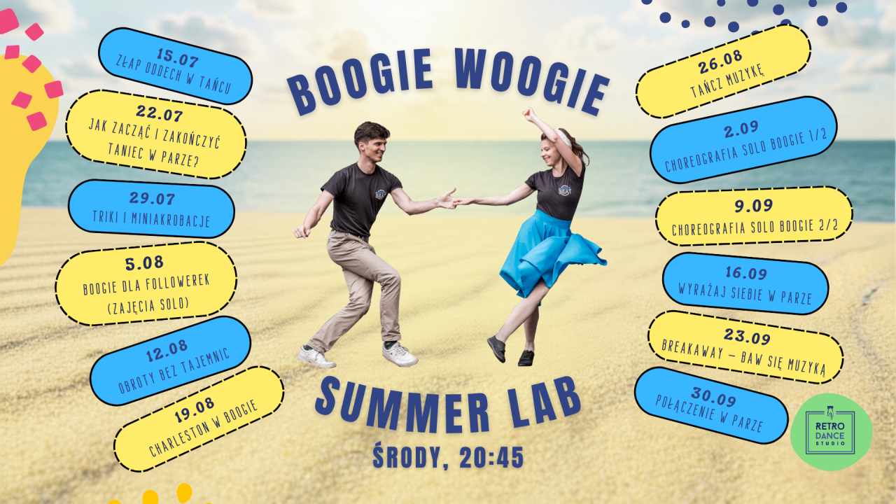 image of Boogie Woogie Summer Lab w RDs 🎉🤩- poziom OPEN
