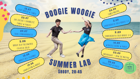 image of Boogie Woogie Summer Lab w RDs 🎉🤩- poziom OPEN