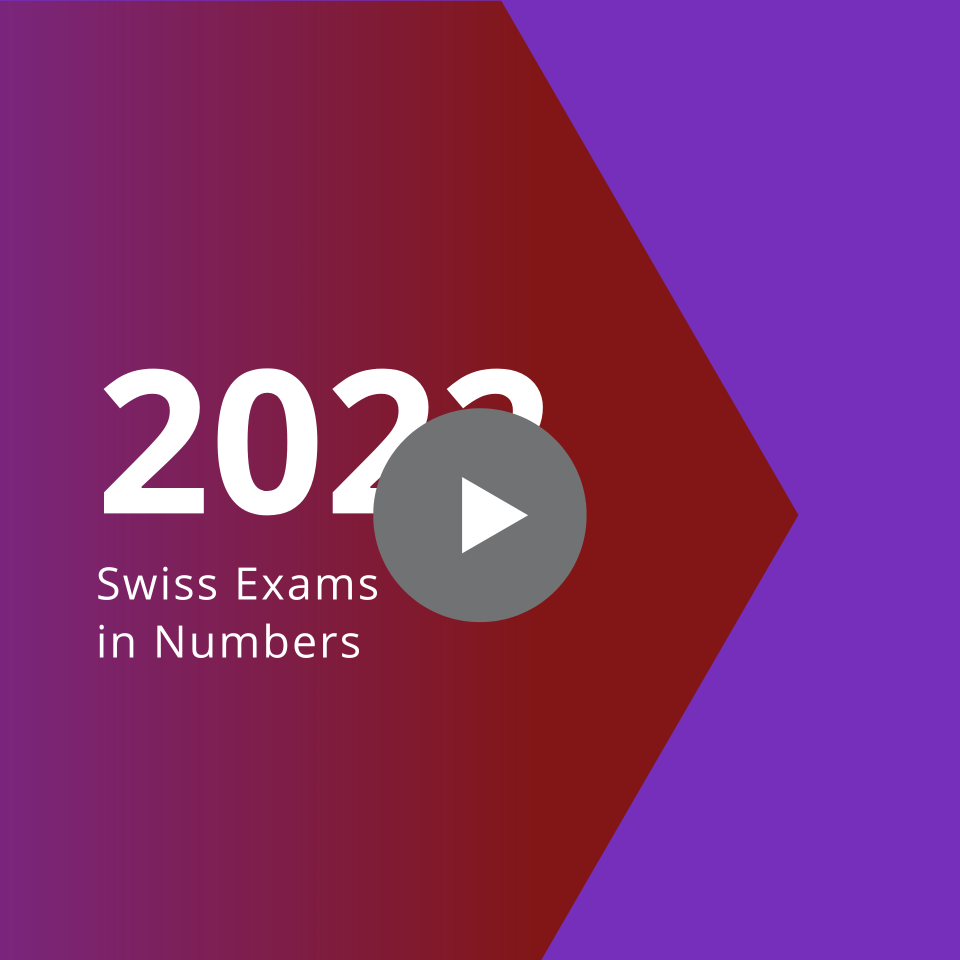 Watch: Swiss Exams in numbers 2022