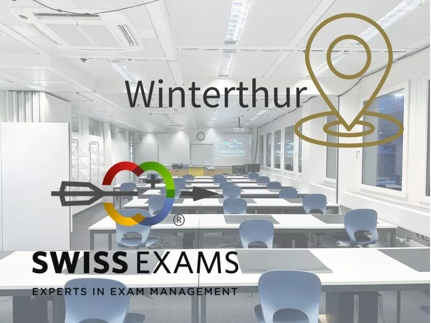 Modern and well-equipped computer lab in Winterthur, Switzerland, Swiss Exams - Experts in exam management
