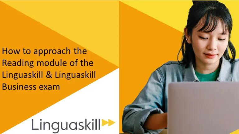 Linguaskill Reading Module | Cambridge video