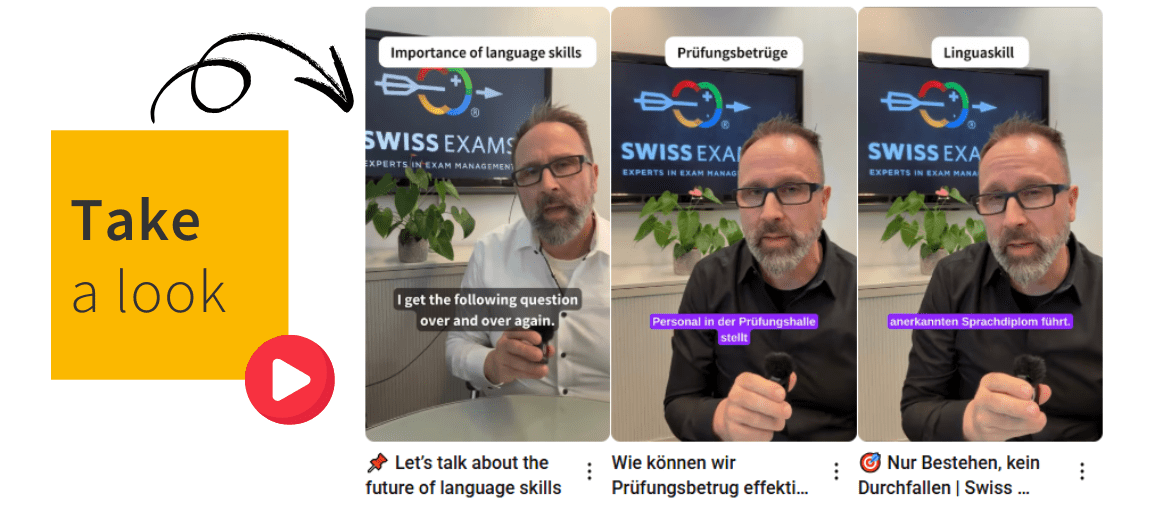 Printscreens of our CEO´s videos on YouTube | Take a look